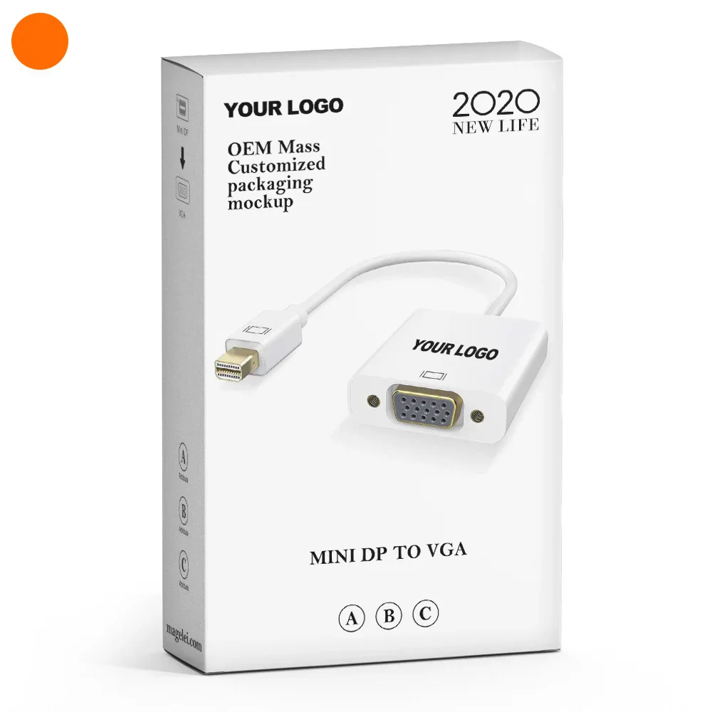 Mini DP Male to VGA Female Adapter Cable - 15cm - product image 2
