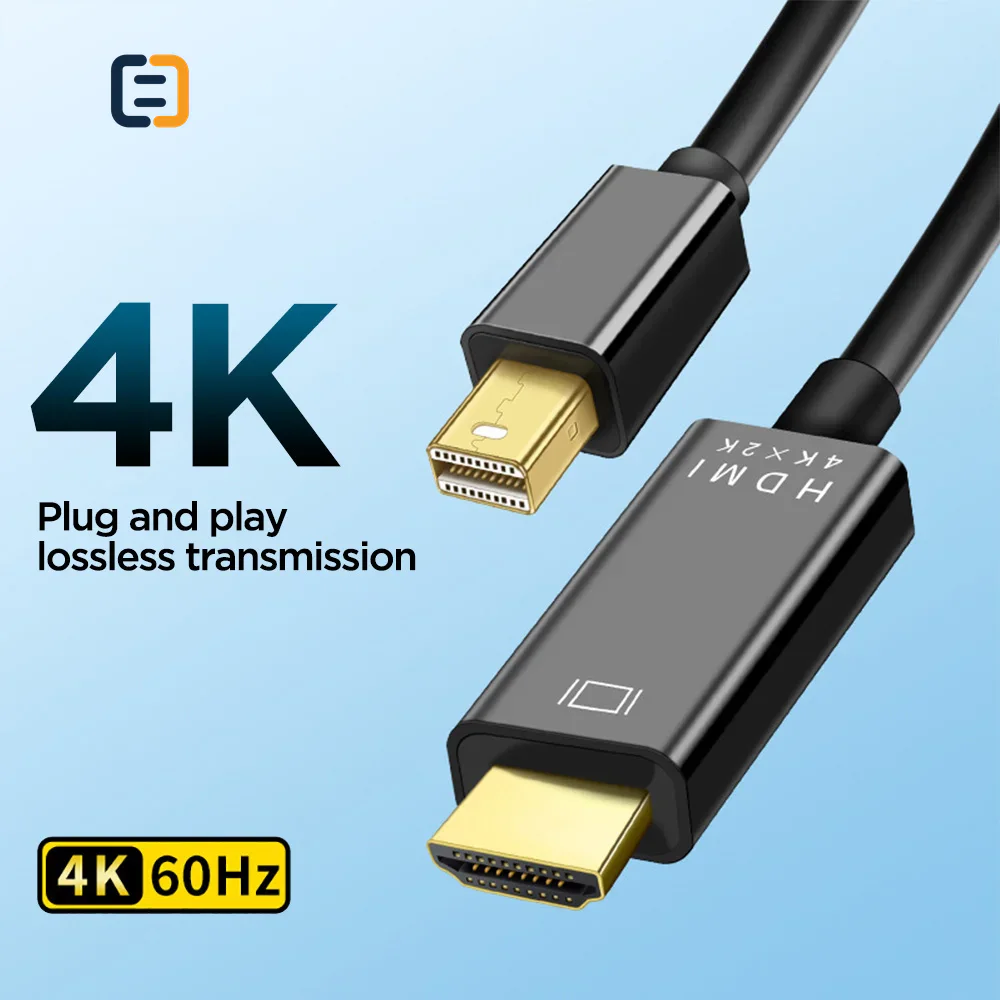 4K 60Hz 1.8m Mini DP to HDMI cable - product image 4