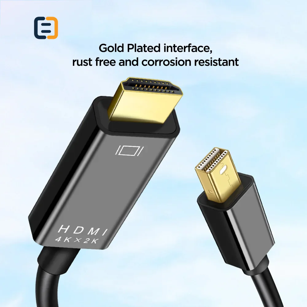 4K 60Hz 1.8m Mini DP to HDMI cable - product image 5
