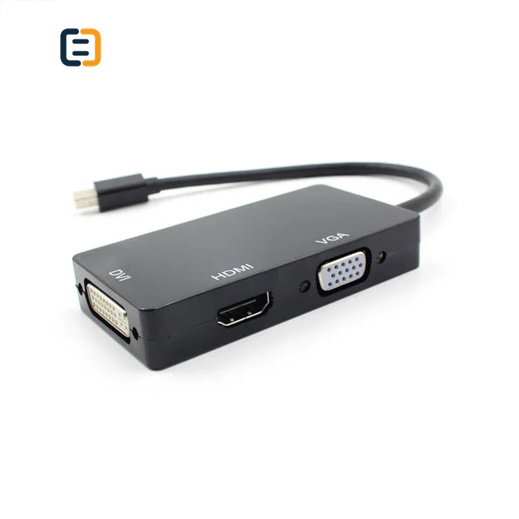Mini DP to VGA HDMI DVI Adapter - 1080P - product image 2
