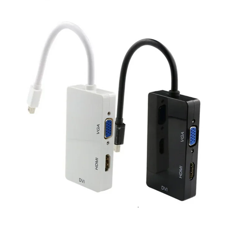 Mini DP to VGA HDMI DVI Adapter - 1080P - product image 3
