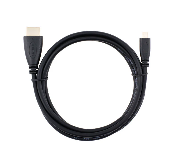 micro HDMI to HDMI cable 1080P 3D - 1.8m - product image 6