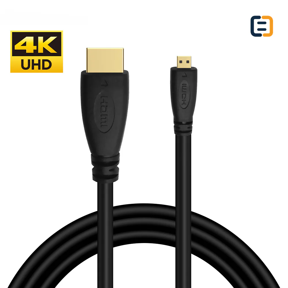 Micro HDMI to HDMI Cable, 1080P, Pure Copper - product image 2