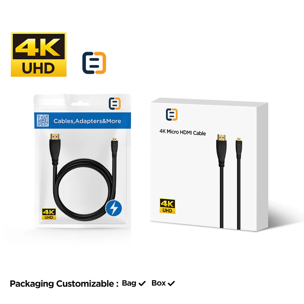 Micro HDMI to HDMI Cable, 1080P, Pure Copper - product image 4