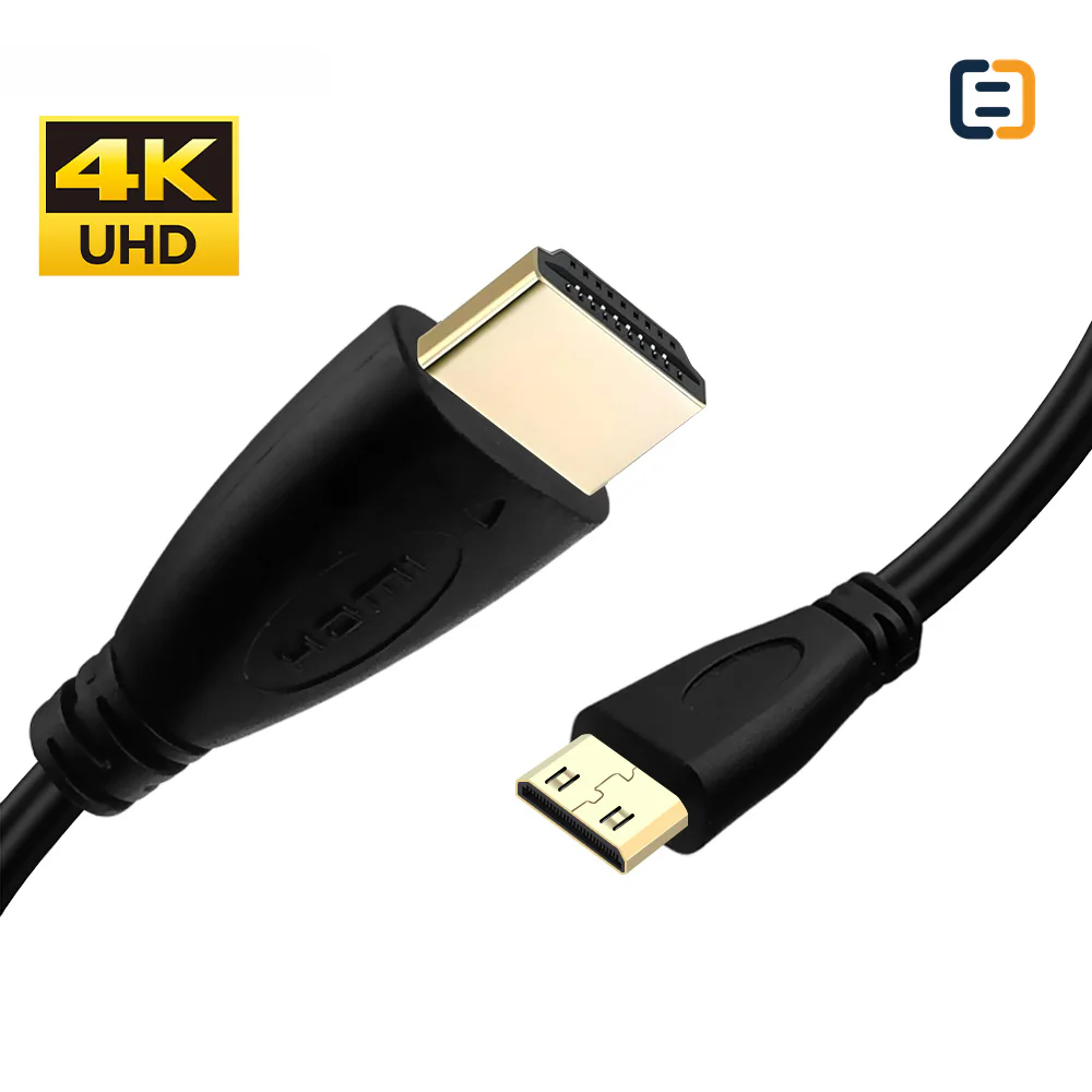 HDMI to Mini HDMI Cable, Gold-Plated Connectors - product image 3