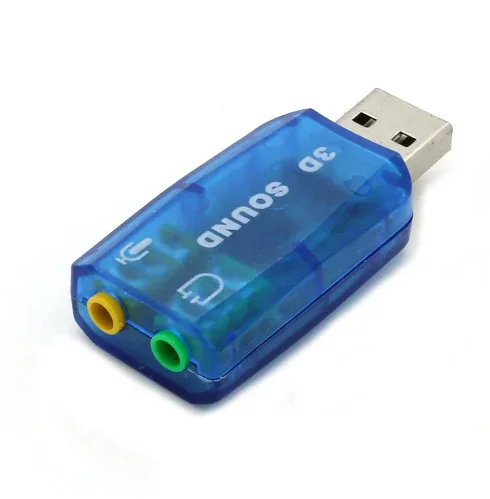 USB 5.1 External Sound Card with 3.5mm Audio - product image 2
