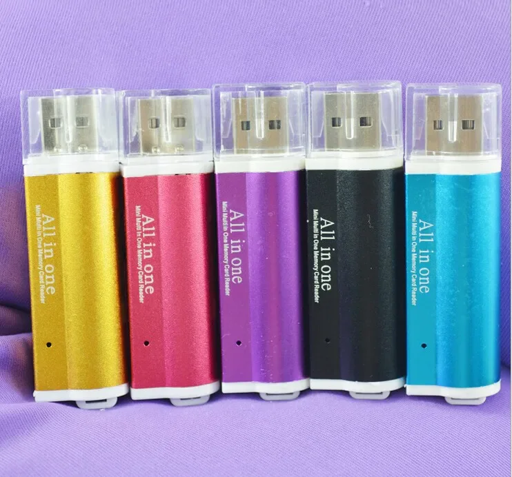 All in One Multifunction Aluminium Lighter Shaped USB Card Reader - product image 4