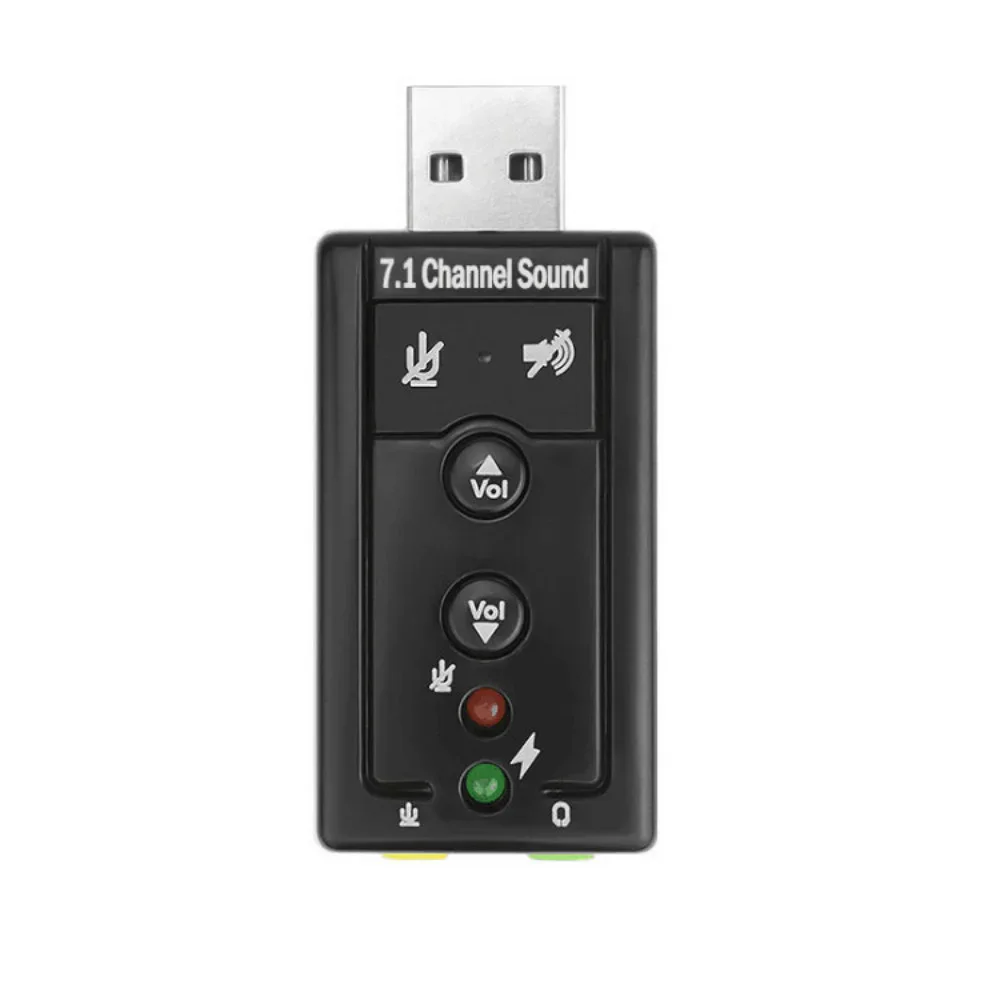 USB 2.0 7.1-Channel External Sound Card - product image 2
