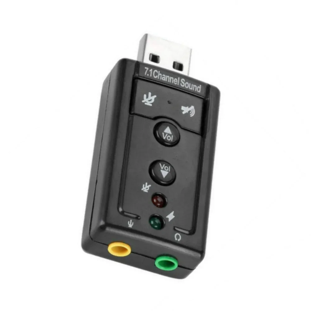 USB 2.0 7.1-Channel External Sound Card - product image 3