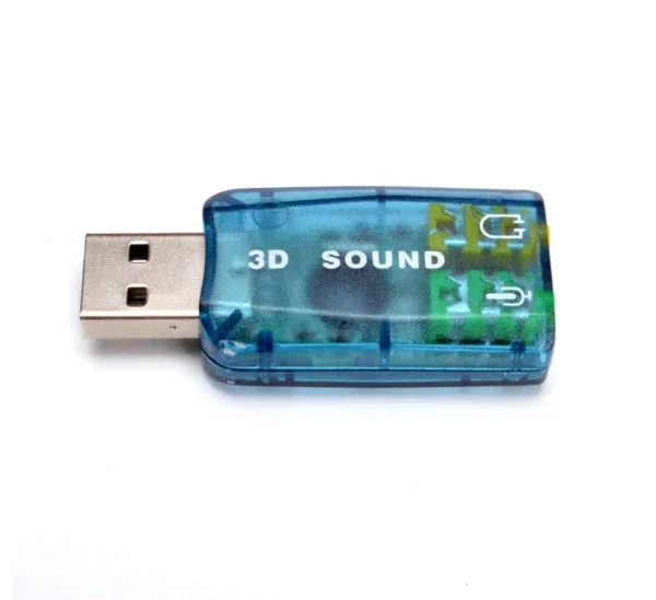 USB 2.0 3D Sound Card
