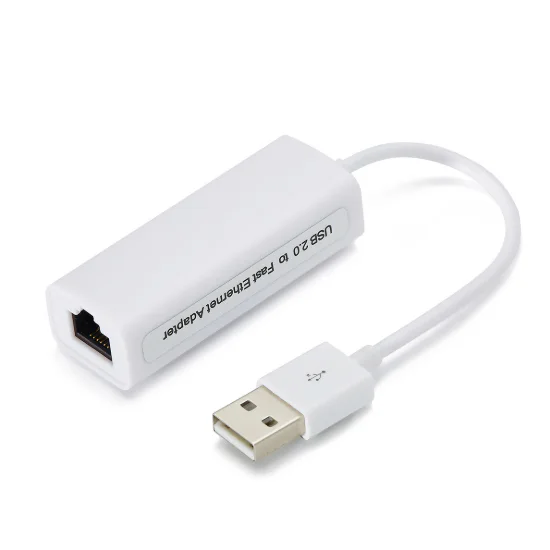 USB 2.0 ethernet adapter - 20cm