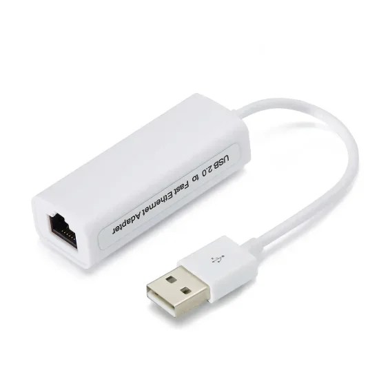 USB 2.0 ethernet adapter - 20cm - product image 2