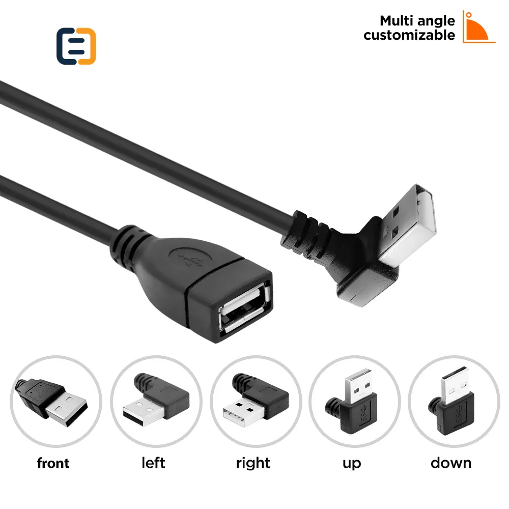 USB 2.0 Male to Female Adapter Cable - product image 5