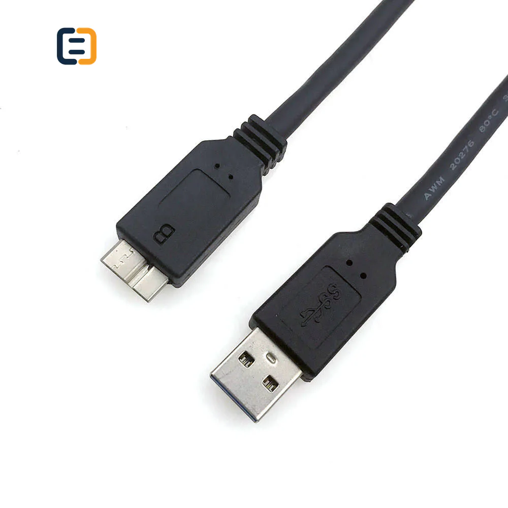 USB 3.0 A to Micro B Cable - Up to 5Gbps