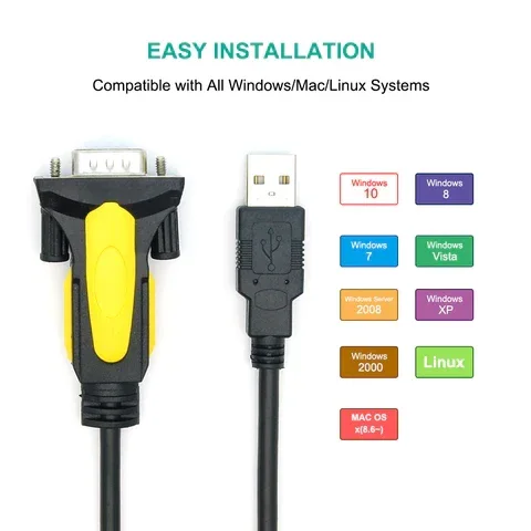 USB to DB9 RS232 cable - product image 5