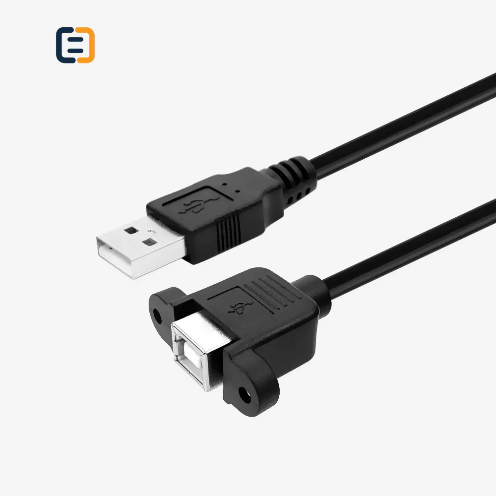 USB2.0 A type male to 90 degree angled mini USB male cable - product image 6