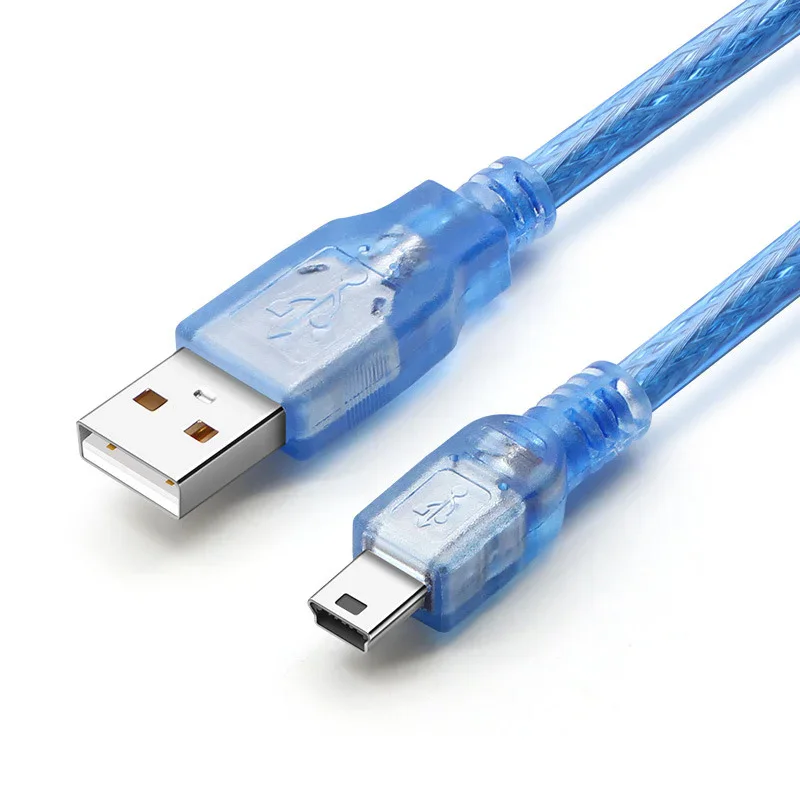 Mini USB 2.0 Cable 5Pin Mini USB to USB Fast Data Charger Cables