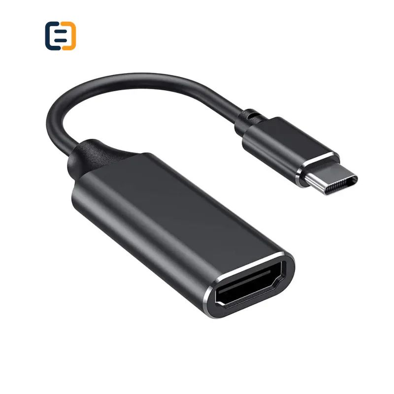 Black USB-C to HDMI Adapter Cable, 4K 30Hz - product image 2