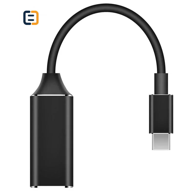 Black USB-C to HDMI Adapter Cable, 4K 30Hz - product image 3