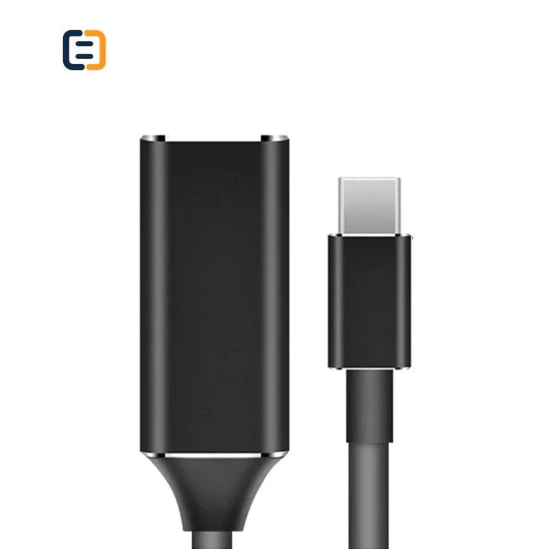 Black USB-C to HDMI Adapter Cable, 4K 30Hz - product image 4