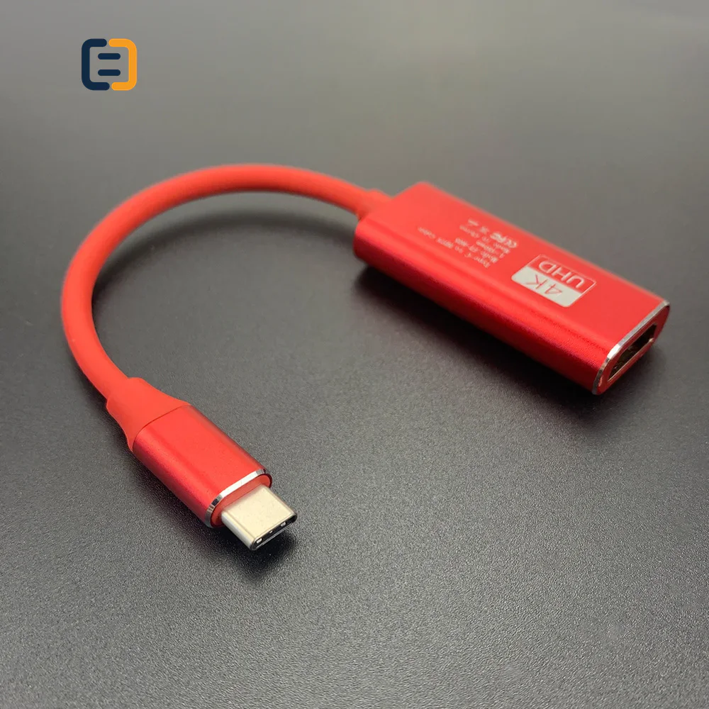 Gray USB-C to HDMI Adapter Cable, 4K 30Hz - product image 3