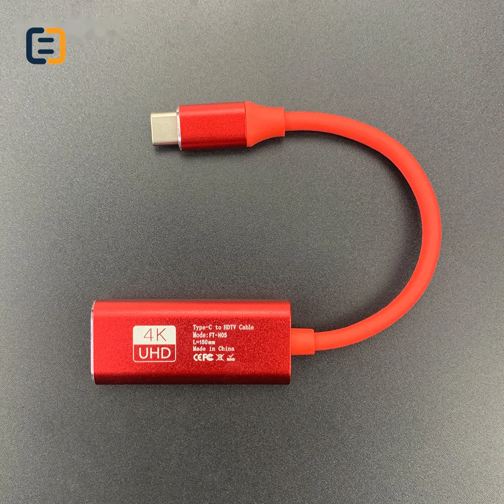 Gray USB-C to HDMI Adapter Cable, 4K 30Hz - product image 6