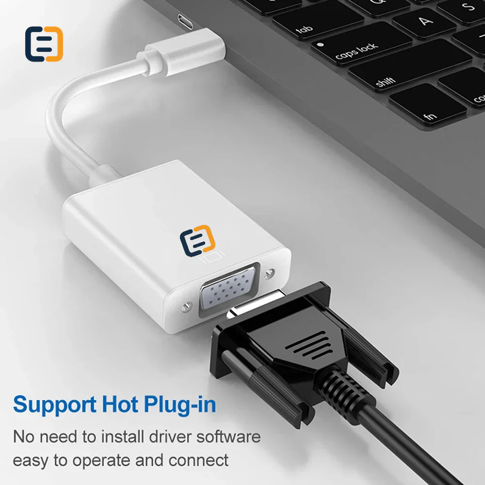 USB USB-C to VGA Converter - 1080P - product image 3