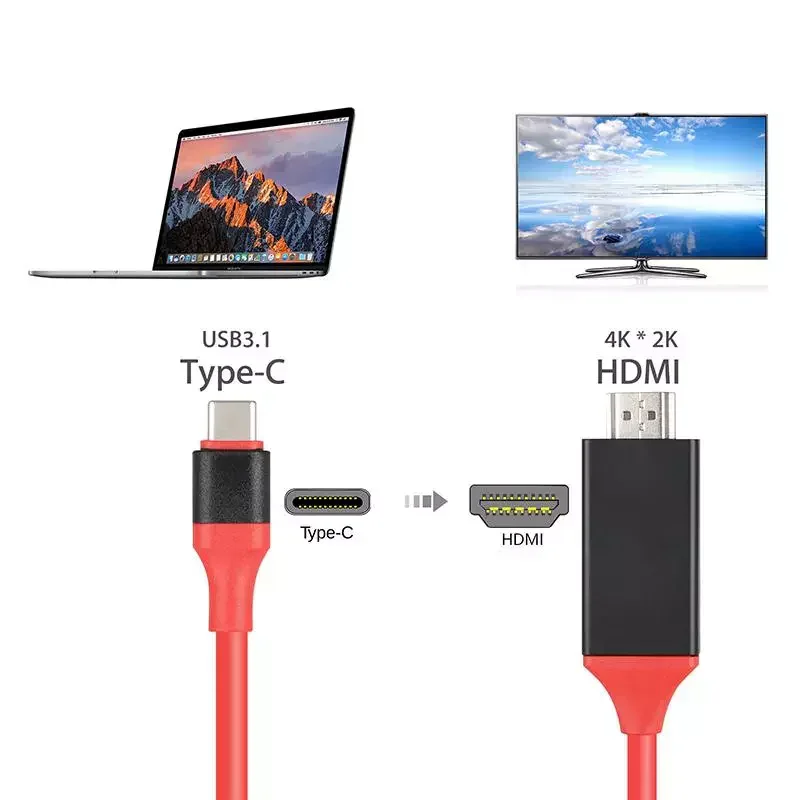 USB-C to HDMI Cable, 4K, 2m - product image 5