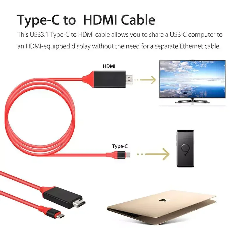 USB-C to HDMI Cable, 4K, 2m - product image 6