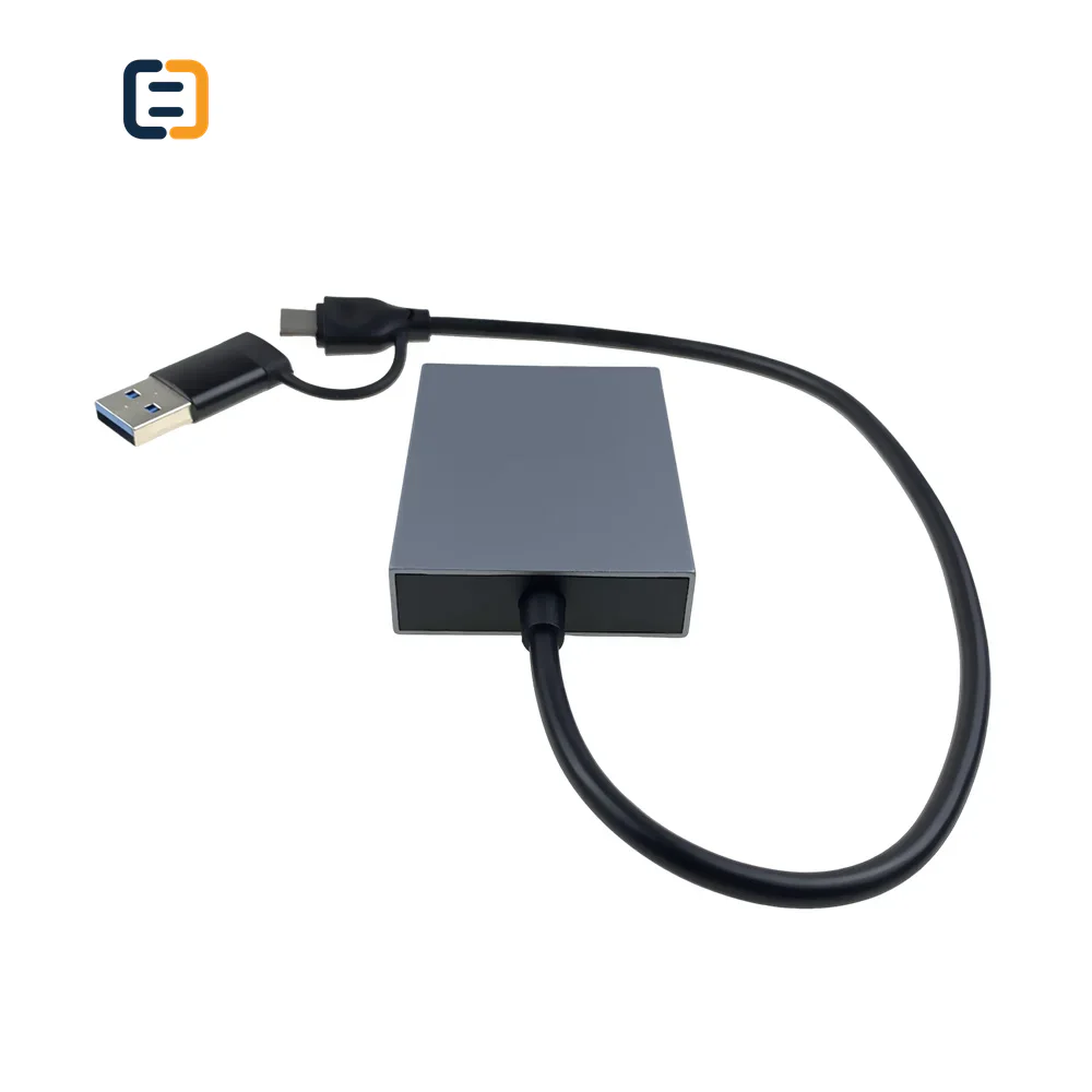 USB-C & USB3.0 to Dual HDMI Adapter - 0.2m - product image 5