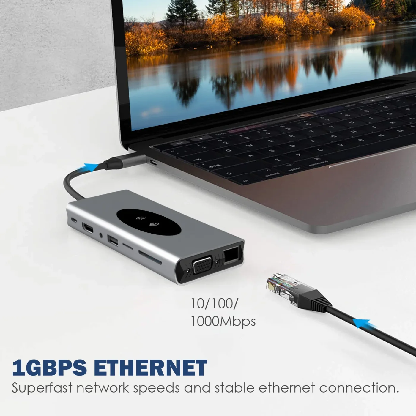 15 in 1 USB-C 3.0 Hub - 4K 1080P - product image 6