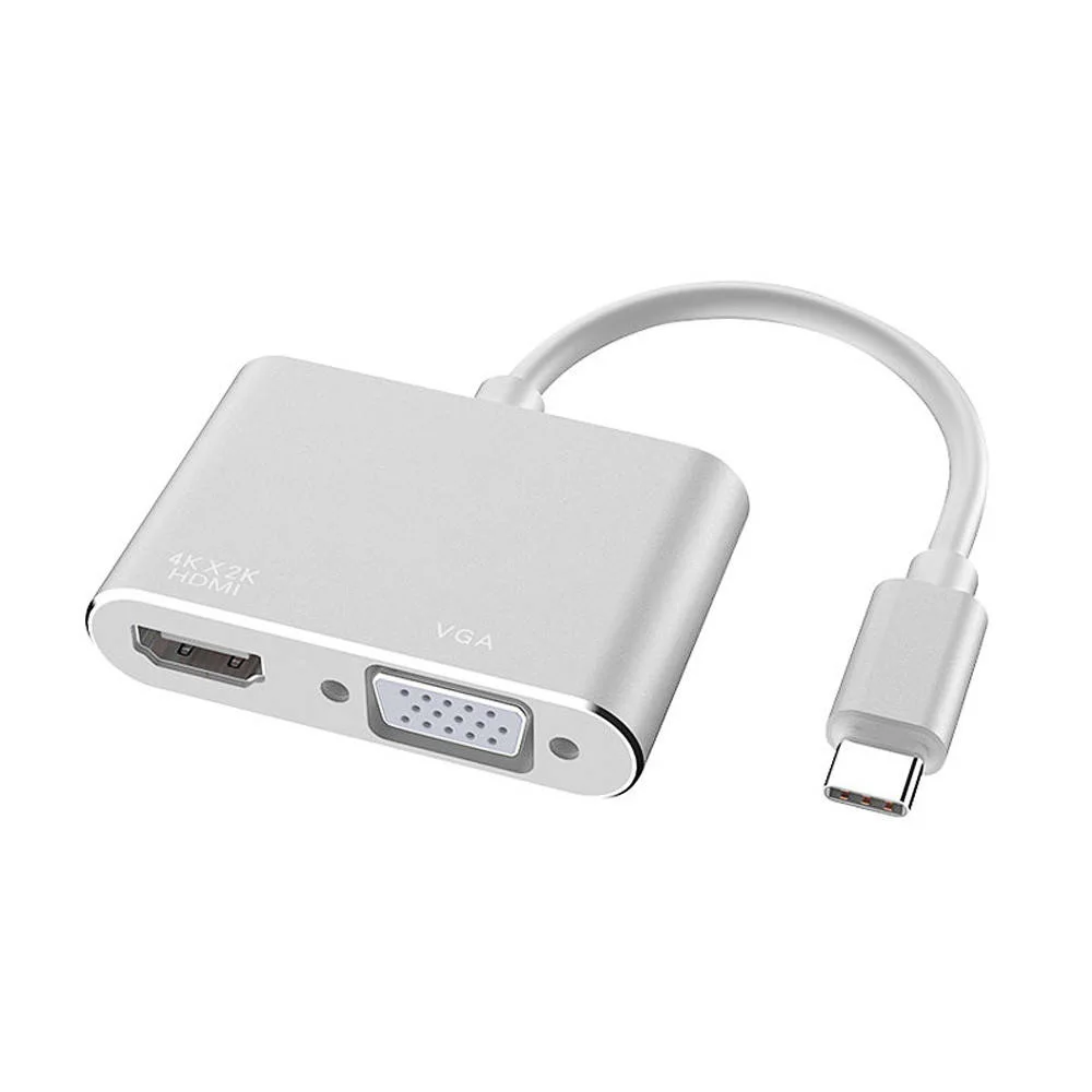 USB-C to HDMI VGA Adapter