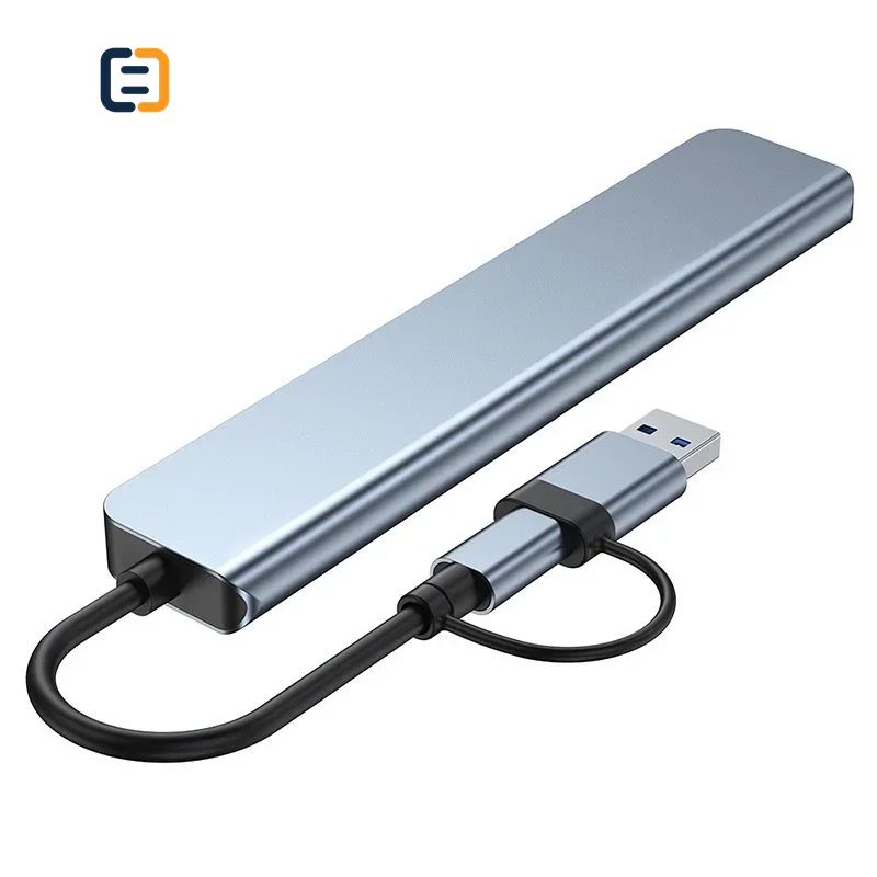 USB-C / USB 3.0 Hub and Card Reader, 8-in-2 - product image 3